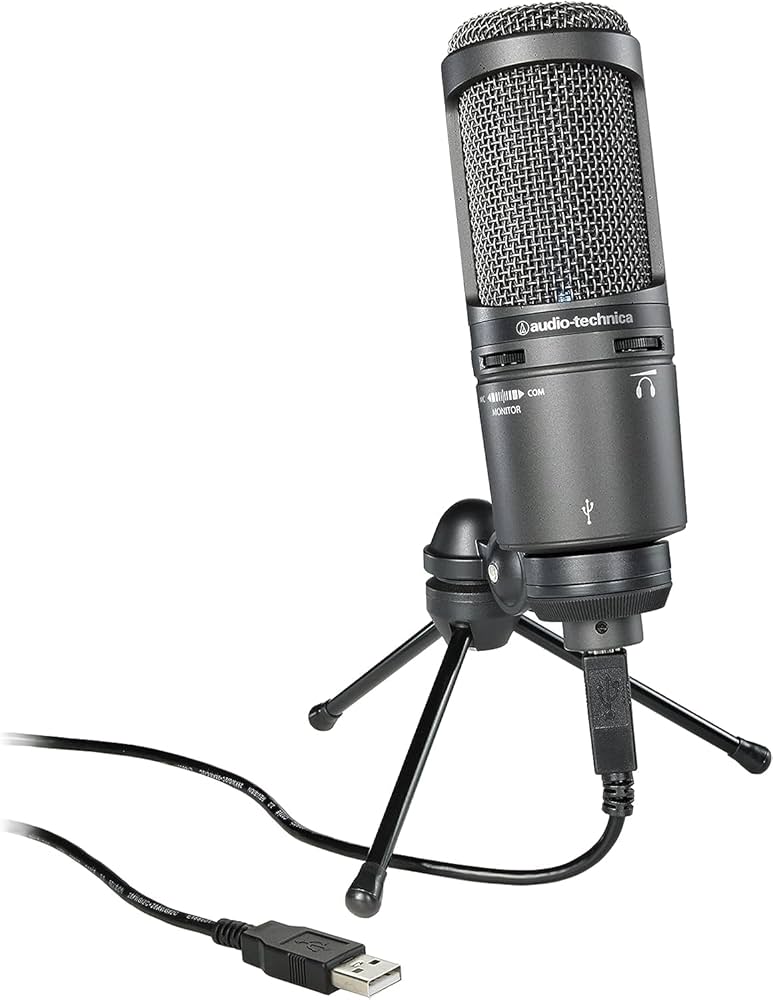 audio−technica AT2020USB+ Audio-Technica AT2020USB+ Kardioidalny mikrofon